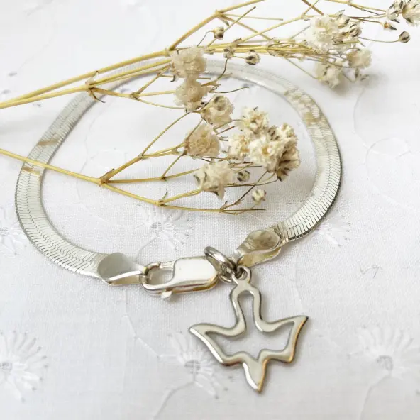 Bracelet Saint Esprit - Argent