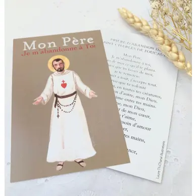 Image avec prière - Charles de Foucauld