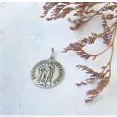 Médaille de Saint Expédit - 18 mm - Argent - 2