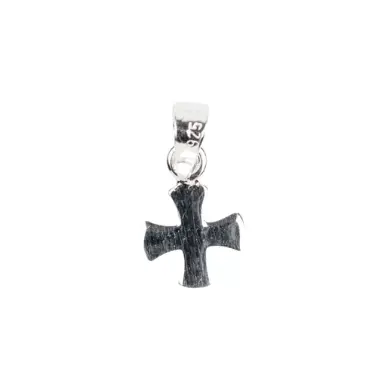 Mini croix breloque - Argent