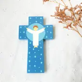 Croix en bois - Enfant Jésus - 2