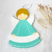 Ange gardien en bois - 4