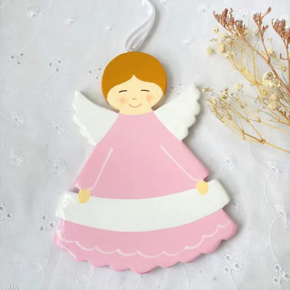 Ange gardien en bois