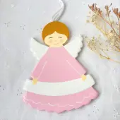 Ange gardien en bois - 5