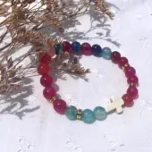 Bracelets religieux en pierres fines - 5