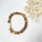 Bracelets religieux en pierres fines - 7