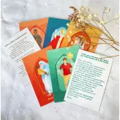 Carte avec prière - Saints d'aujourd'hui - 1