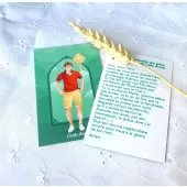 Carte avec prière - Saints d'aujourd'hui - 6