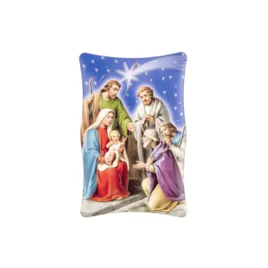 Petit cadre en bois - Nativité