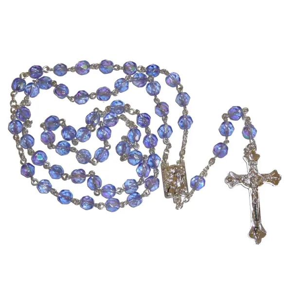 Chapelet Strass - Bleu marine