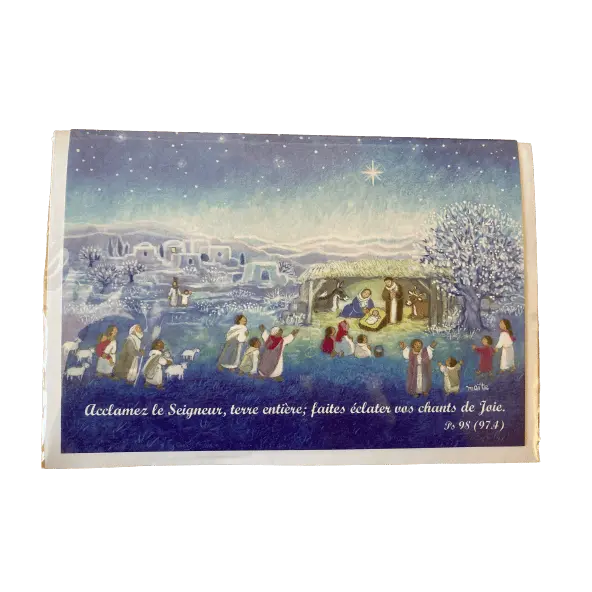 Cartes double de Noël  - Maïté Roche