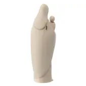 Statue Vierge à l'Enfant en bois - 5
