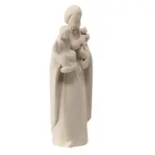 Statue Saint Joseph et l'Enfant Jésus en bois - 4