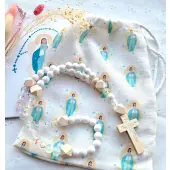 Chapelet en silicone pop avec pochon et livret - édition limitée - 1