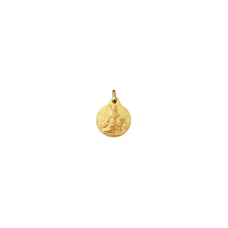 Médaille de Saint Roch - Plaqué Or