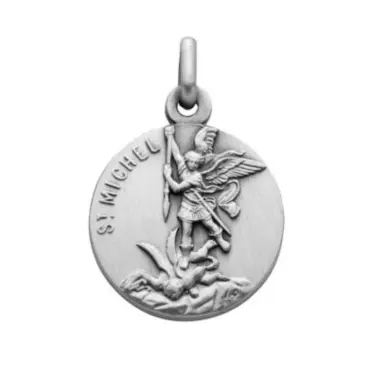 Médaille de Saint Michel Archange 18 mm en laiton