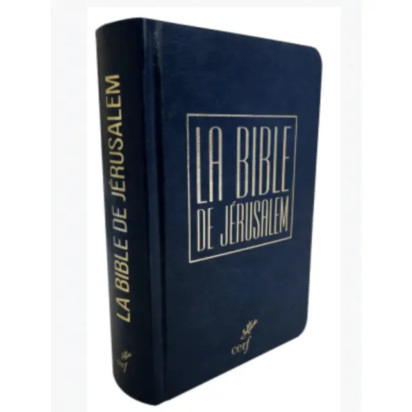 Bible de Jérusalem - Edition voyage bleue