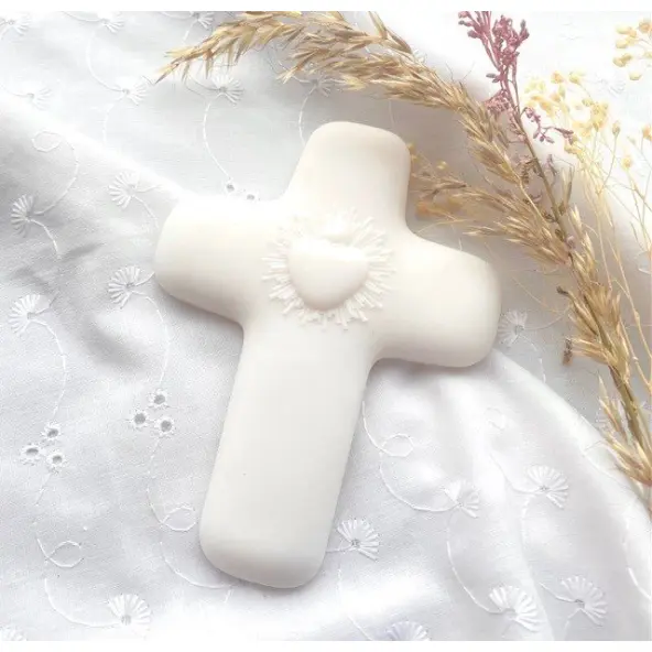 Croix Emany en albâtre - Ex voto