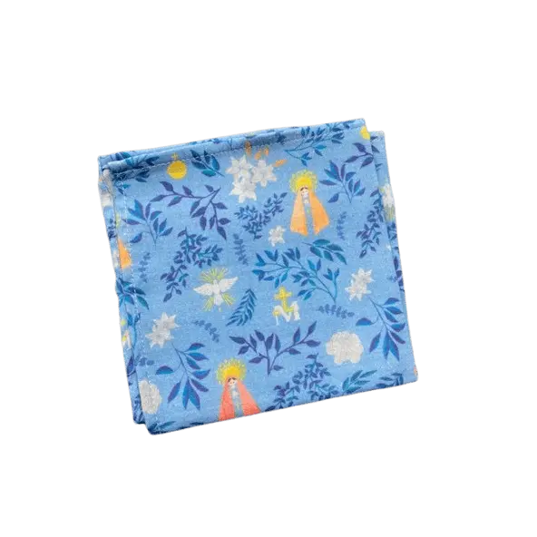 Mini lange Vierge Couronnée 30 x 30 cm - Caladia-collections