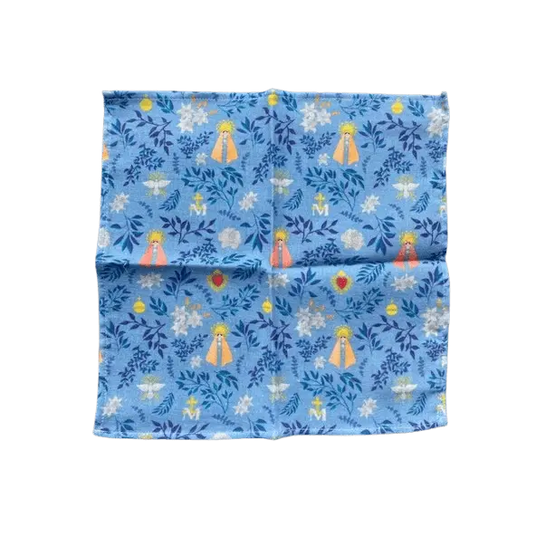 Mini lange Vierge Couronnée 30 x 30 cm - Caladia-collections