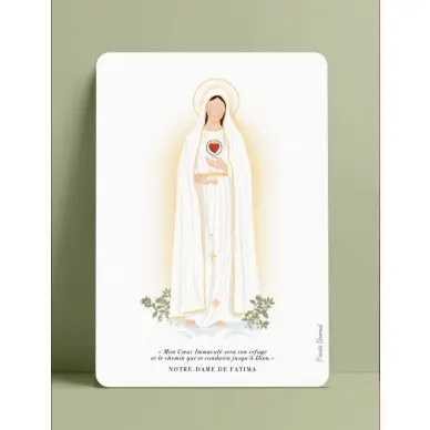 Carte postale Apparitions de la Vierge Marie – Notre-Dame de Fatima