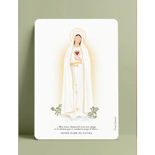 Carte postale Apparitions de la Vierge Marie – Notre-Dame de Fatima