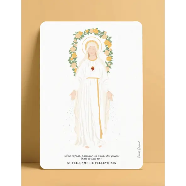 Carte postale Apparitions de la Vierge Marie – Notre-Dame de Pellevoisin