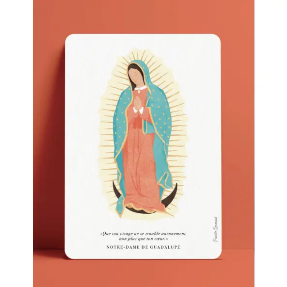 Carte postale Apparitions de la Vierge Marie – Notre-Dame de Guadalupe