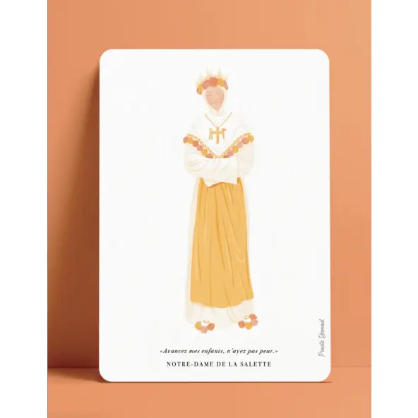 Carte postale Apparitions de la Vierge Marie – Notre-Dame de La Salette