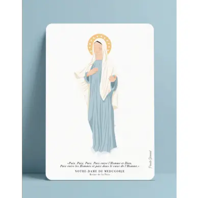 Carte postale Apparitions de la Vierge Marie – Notre-Dame de Medjugorje