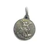Médaille Saint Michel - argent - 4