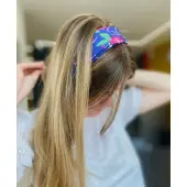 Foulard Vivre d'Amour Violet - 50 cm - 3