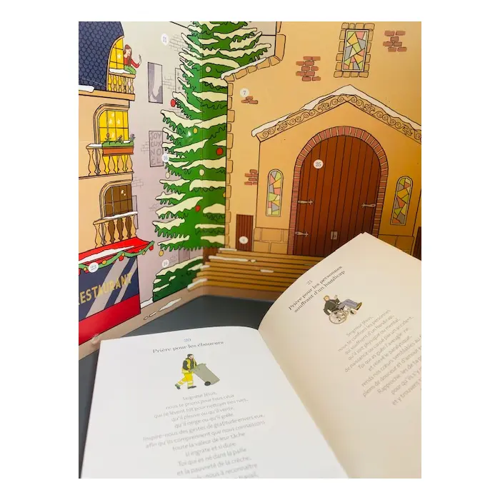 Calendrier de l'Avent avec livret