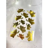 Stickers dorés petits anges - 1