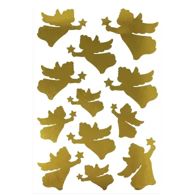 Stickers dorés petits anges