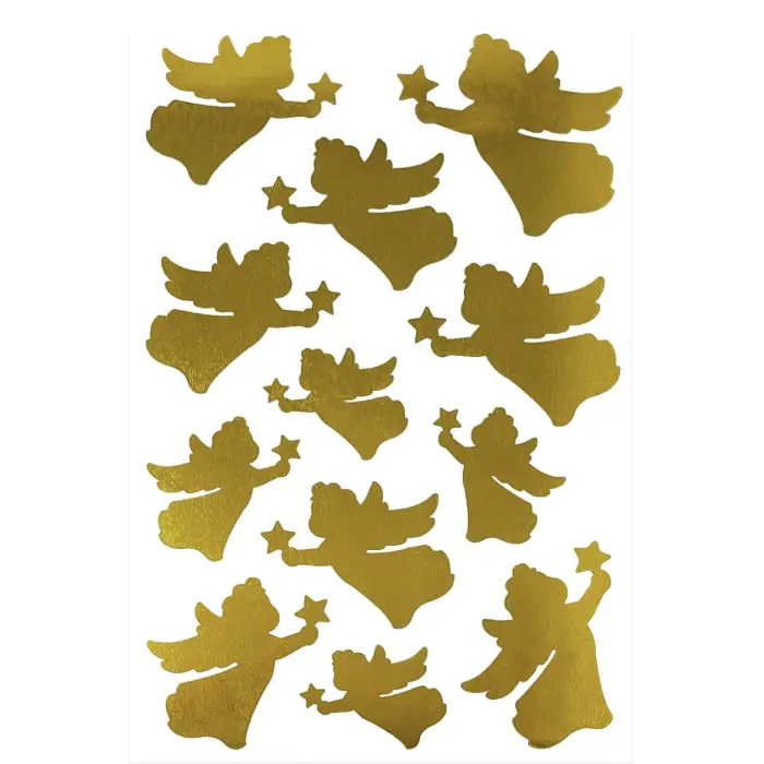 Stickers dorés petits anges