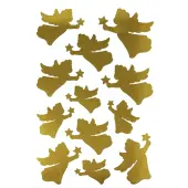 Stickers dorés petits anges - 2