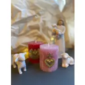 Clou décoratif de bougie Coeur & Croix - Resplandor - 1