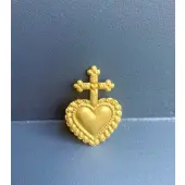 Clou décoratif de bougie Coeur & Croix - Resplandor - 4