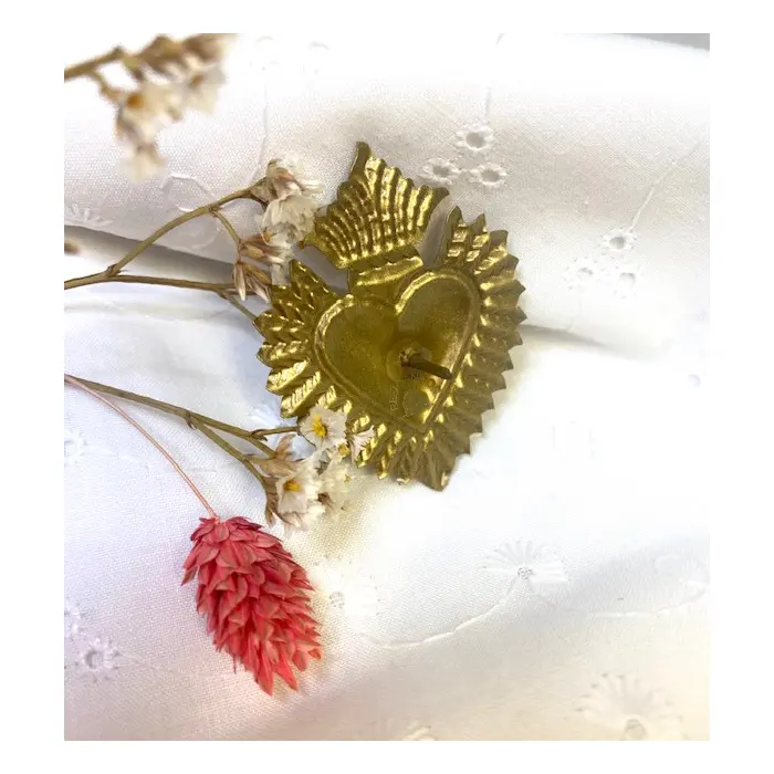 Clou décoratif de bougie Coeur brûlant - Resplandor