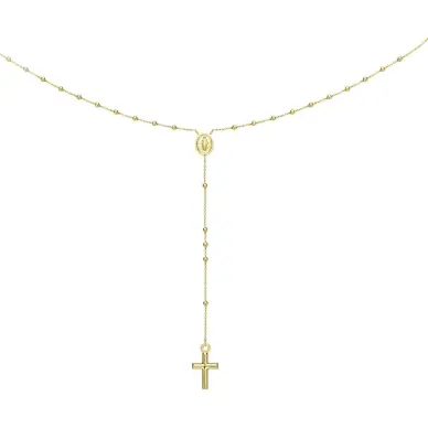 Collier chapelet 55 cm en or 18 carats