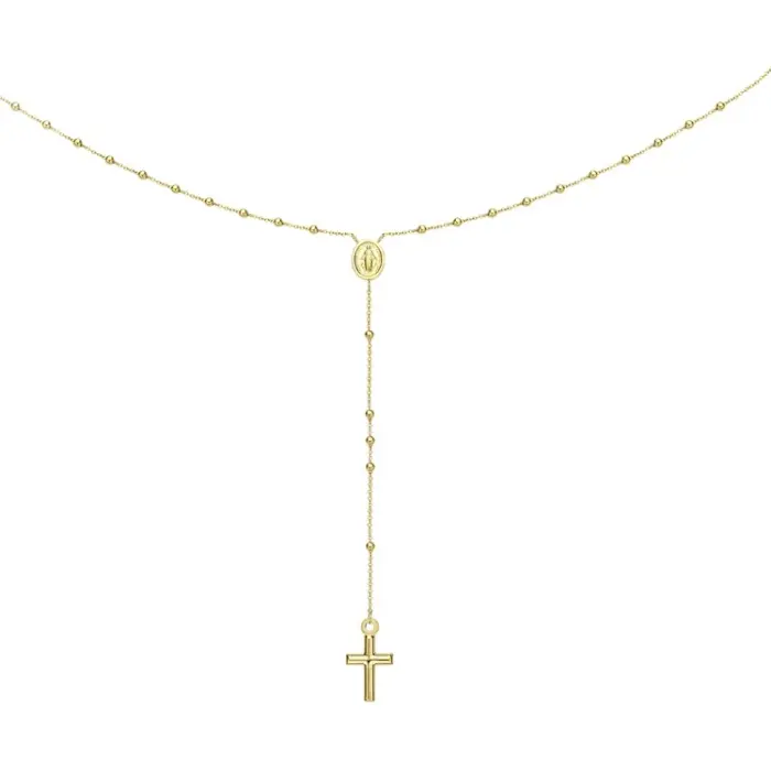 Collier chapelet 55 cm en or 18 carats