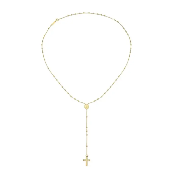 Collier chapelet 55 cm en or 18 carats