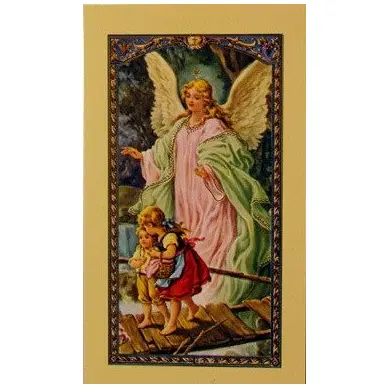 Image avec prière - Ange Gardien