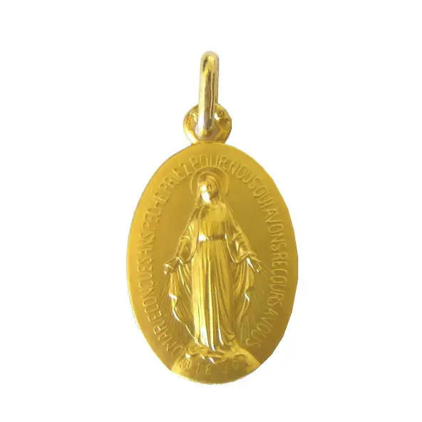 Médaille Miraculeuse - or 9 carats