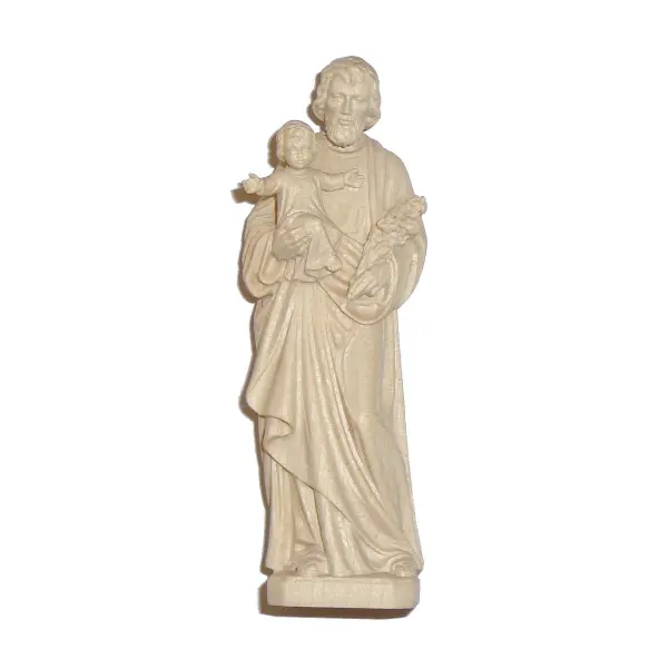 Statue en bois de saint Joseph