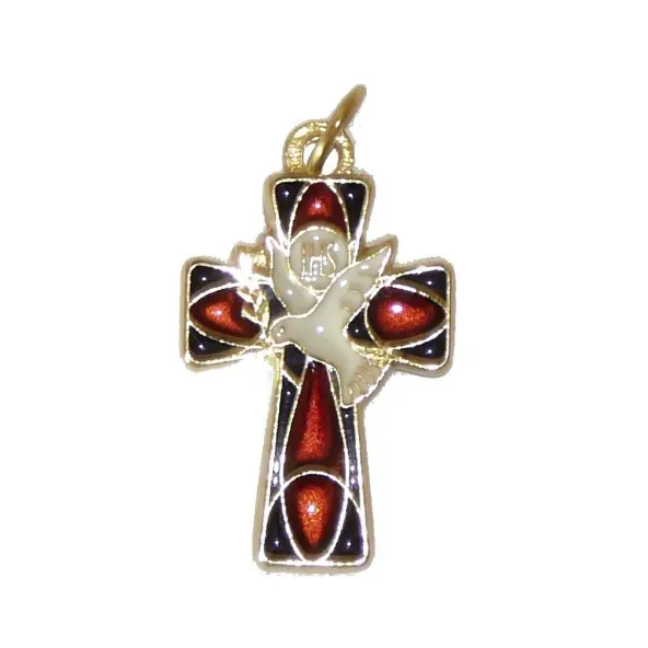 Croix pendentif Esprit Saint - 3 cm