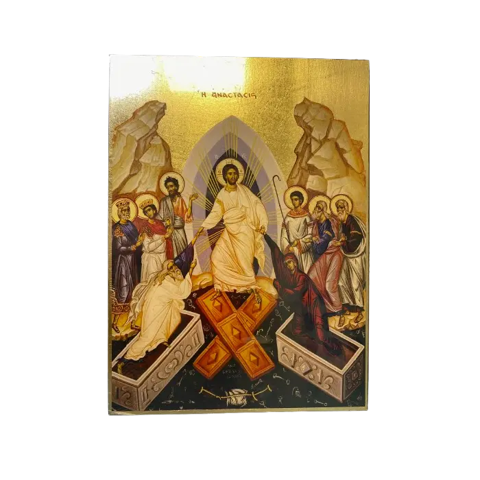 Icône Plate de la Résurrection