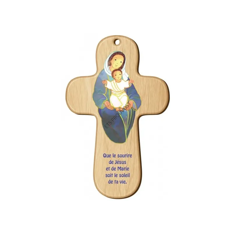 Croix en bois - Maïté Roche 