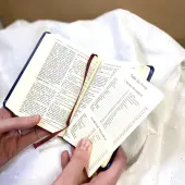 Bible de Jérusalem - Edition voyage bleue - 2